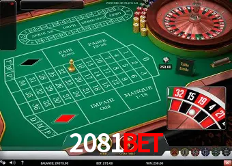 Roulette Table 2081Bet